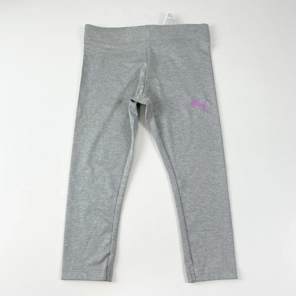 NEW Puma Sweatpants Size 3T Gray Logo Pants NWOT